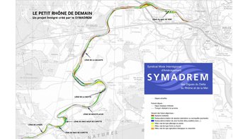 illustration Confortement et décorsetage de digues : le programme du SYMADREM