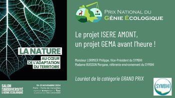 illustration Le projet « Isère Amont » Grand Prix du Génie Écologique 2024