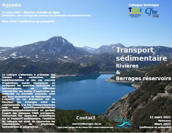 Colloque "transport sédimentaire : rivières et barrages réservoirs"